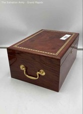 Brown wooden rectangular for sale  Detroit