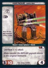 Awesome unlimited battletech usato  Italia