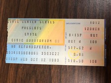 Vintage evita ticket for sale  Aurora