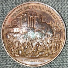 Medaille prise bastille d'occasion  Marseille XII