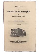 Annales chimie physique d'occasion  Tuchan