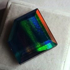Cabochão corte extravagante certificado opala de fogo de seda preta 12-14 quilates pedra preciosa solta A++, usado comprar usado  Enviando para Brazil