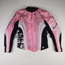 Jaqueta de motocicleta Joe Rocket feminina XS rosa balística com forro de chuva blindada, usado comprar usado  Enviando para Brazil