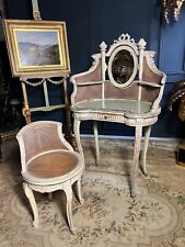 Coiffeuse chaise cannage d'occasion  Nonancourt