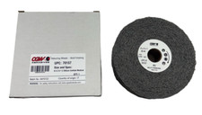 Usado, Roda de rebarbação CGW 6" x 2" x 1" - carboneto de silício acabamento múltiplo médio comprar usado  Enviando para Brazil