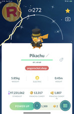 Shiny pikachu yellow d'occasion  La Teste-de-Buch