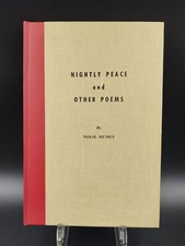 Nightly Peace  and Other Poems by Nolie Mumey Hardcover 1969 segunda mano  Embacar hacia Mexico
