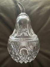 Cut glass pear for sale  NEWRY