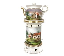 Antique porcelain teapot d'occasion  Gent