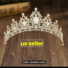 Crystal crown headband for sale  Houston