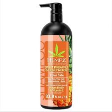 Xampu Hempz Biotin Hair - Abacaxi doce e melão, cor segura, 33,8 oz., usado comprar usado  Enviando para Brazil