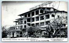 Usado, Cartão postal Fachada Lateral del Hotel Ruiz Galindo RPPC A140 comprar usado  Enviando para Brazil