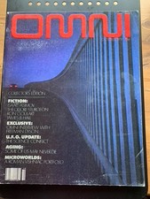Omni magazine volume for sale  BUXTON