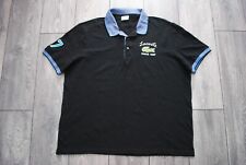 CAMISA POLO LACOSTE 100% ALGODÃO ORIGINAL PRETA GRANDE LOGOTIPO CROCODILO TAMANHO 8 XXL RARA comprar usado  Enviando para Brazil