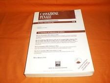 Cassazione penale rivista usato  Marcianise