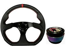 Black aftermarket steering for sale  PETERBOROUGH