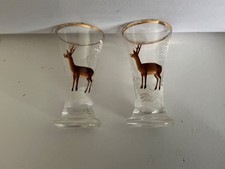 Schnapsgläser glas hirsch gebraucht kaufen  Falkenstein