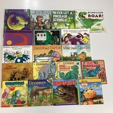 Dinosaur Stories Preschool Kindergarten 18 Children's Book Lot comprar usado Dinosaur Stories Preschool Kindergarten 18 Children's Book Lot comprar usado  Enviando para Brazil