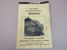 Trioliet multimix ersatzteilli gebraucht kaufen  Merseburg