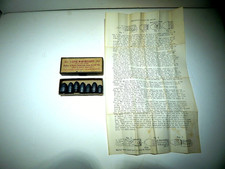 7 RÉPLICAS ANTIGAS DE BALA DA GUERRA CIVIL NA CAIXA ORIGINAL DE GETTYBURG, PA. comprar usado 7 RÉPLICAS ANTIGAS DE BALA DA GUERRA CIVIL NA CAIXA ORIGINAL DE GETTYBURG, PA. comprar usado  Enviando para Brazil