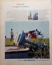 Evinrude rara pubblicità usato  Savona