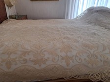 Coperta matrimoniale merletto usato  Battipaglia
