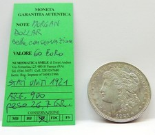 Moneta argento morgan usato  Faenza