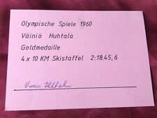 Autografo väinö huhtala usato  Guidonia Montecelio