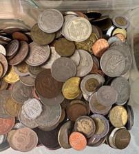 Mais de 100 Moedas do Mundo ESTRANGEIRAS INTERNACIONAIS 1+ LBS LOTE A GRANEL Frete Grátis Gd - BU comprar usado  Enviando para Brazil