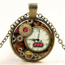 New steampunk necklace for sale  Los Angeles