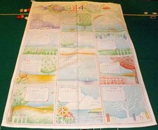 Asciugamano bassetti calendari usato  Torino