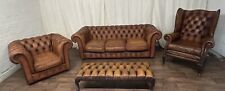 Chesterfield suite sofa for sale  KING'S LYNN