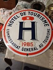 Plaque emaillee bombee d'occasion  Wizernes