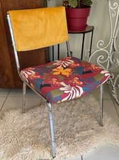 Chaise artisanale chromée d'occasion  Le Teil