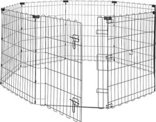 AMAZON BASICS Metalowa kojec dla małych psów, 76x76x60 cm, Nowa na sprzedaż  PL