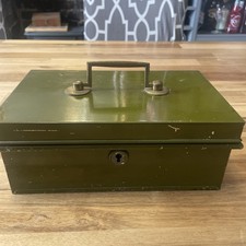 Vintage green metal for sale  WALLINGTON