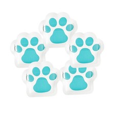 Usado, 5 peças sopros pequenos em forma de pata de gato Rubycell maquiagem pão torrada almofada de ar seco molhado A comprar usado  Enviando para Brazil