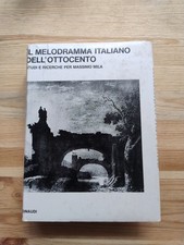 Melodramma italiano dell usato  Italia