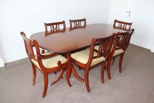 Mahogany table chairs for sale  SCARBOROUGH