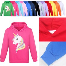 Moletom infantil meninas meninos manga longa pulôver com capuz elegante tops macios comprar usado  Enviando para Brazil