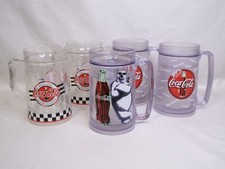 Lote Vintage de 5 - 1996/98 Canecas Freezer Coca Cola Bear 3 ThermoServ comprar usado  Enviando para Brazil