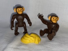 Playmobil chimpanzés bananes d'occasion  Gelles