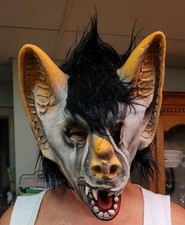Halloween wolf head for sale  Mechanicville
