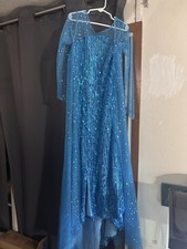 Linda fantasia de Elsa para meninas Halloween ou vestir-se (de Frozen) comprar usado Linda fantasia de Elsa para meninas Halloween ou vestir-se (de Frozen) comprar usado  Enviando para Brazil