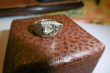 Bague jaune blanc d'occasion  Rouen-