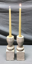 Pair turned wood for sale  Oneonta
