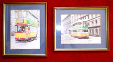 Glasgow tram framed for sale  LANARK