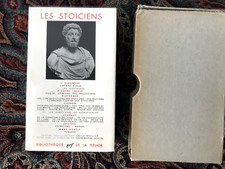 Pléiade stoïciens 1964 d'occasion  La Rochelle