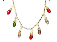 Necklace christmas quality for sale  Leominster