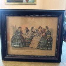 Framed 1858 godey for sale  Orangeburg